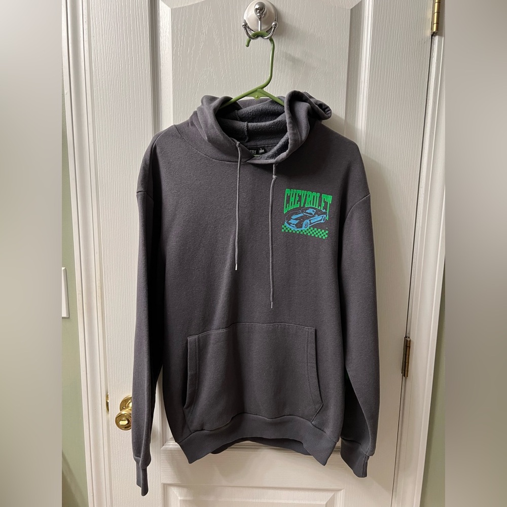 Chemistry Dark Gray Hoodie with Green Graphic